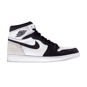 black and white shoes