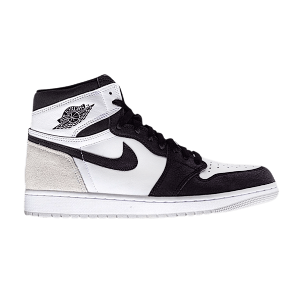 black and white shoes