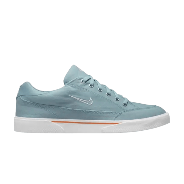 blue and orange shoes