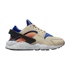 brown blue orange and black shoes